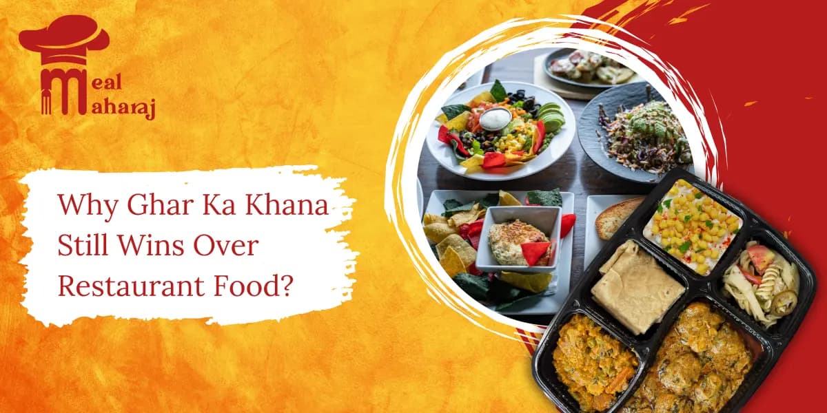 Freshly cooked dal tadka with puffed chapatis served in a homely setup, symbolizing the love, care, and comfort of authentic ghar ka khana.